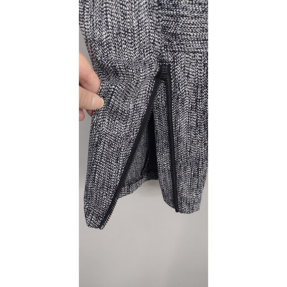 Athleta plus size 2X Delancey textured moto tight legging black white activewear - Picture 9 of 16